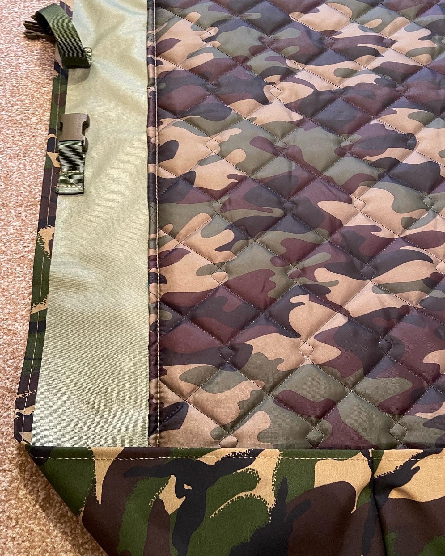 Fleece lined DPM waterproof Goretex Bedchair Cover