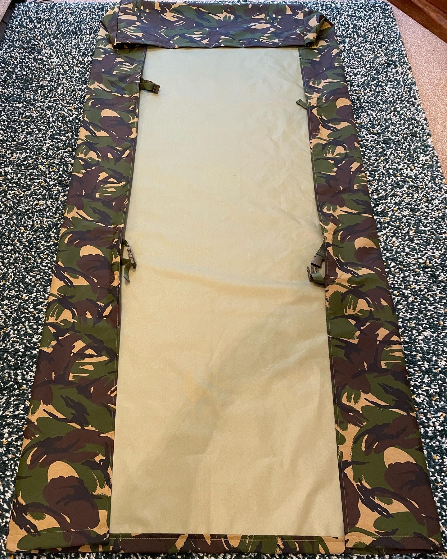 Fleece lined DPM waterproof Goretex Bedchair Cover