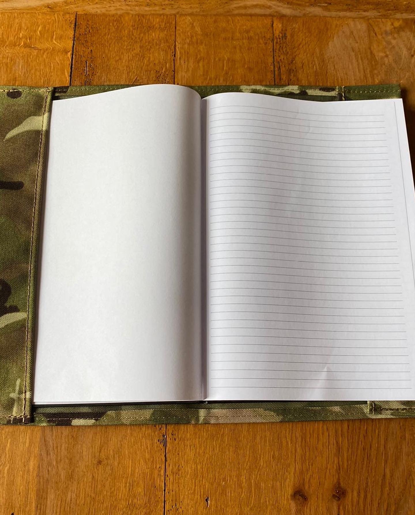 A5 MTP/Multicam/ DPM Notebook Cover With Notebook