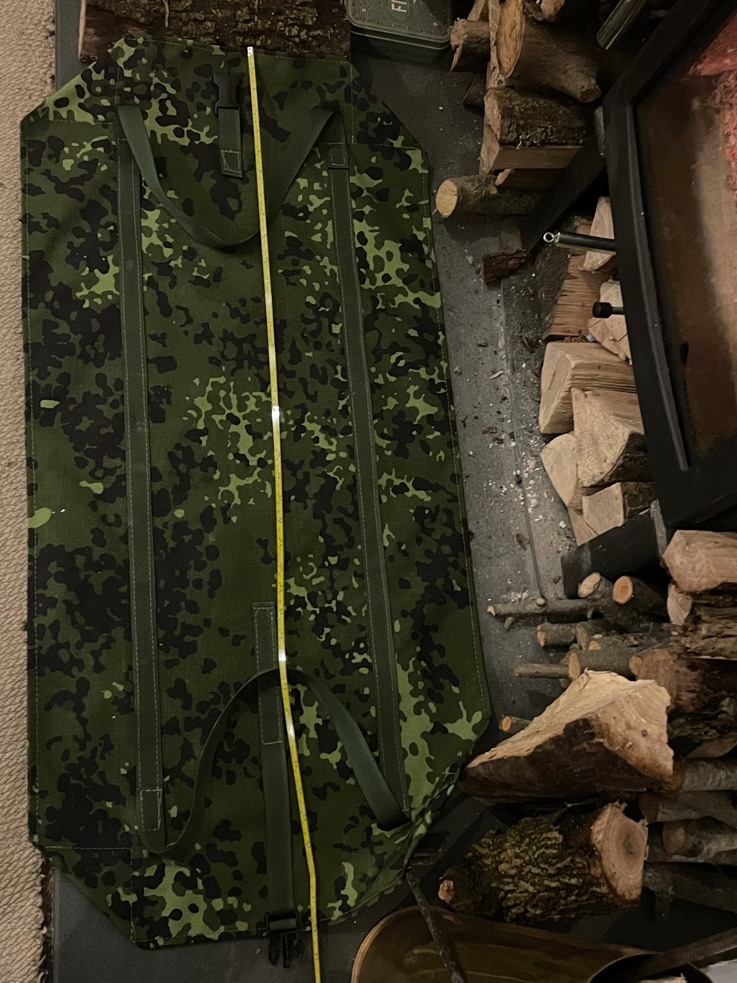 Log Kindling Wrap Carry