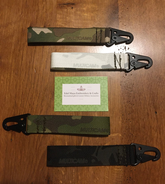 Multicam Lanyard , Keyring, Gloves, Webbing, Alpine, Tropic , MTP