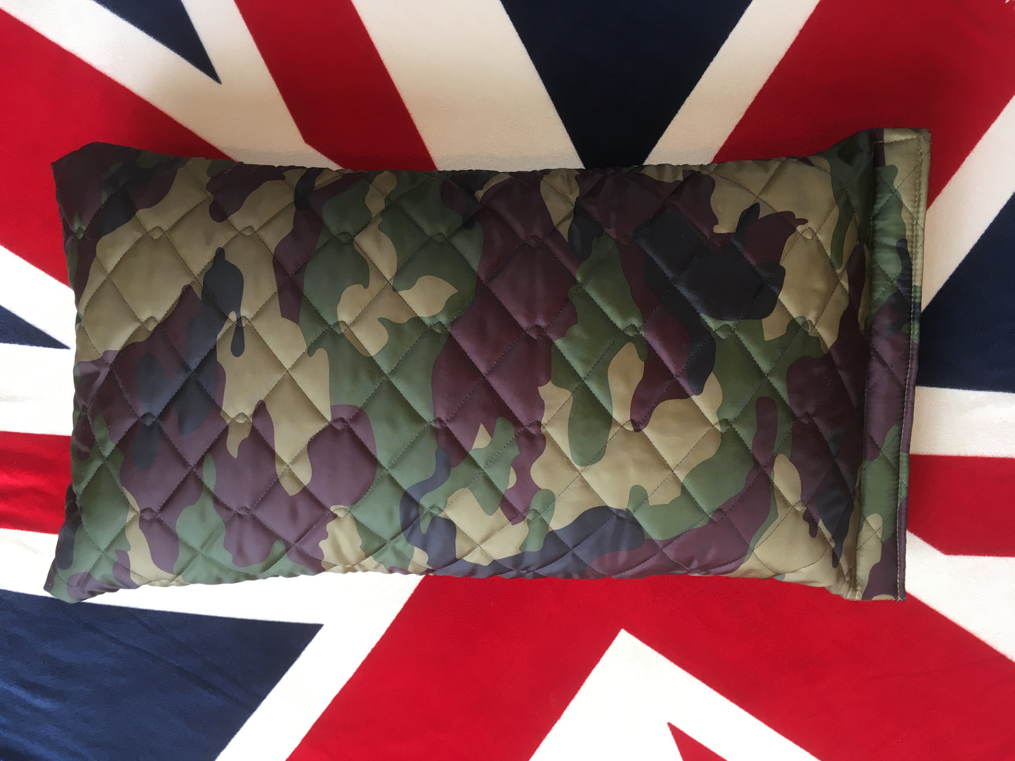Double sided quilted waterproof DPM Pillow Case